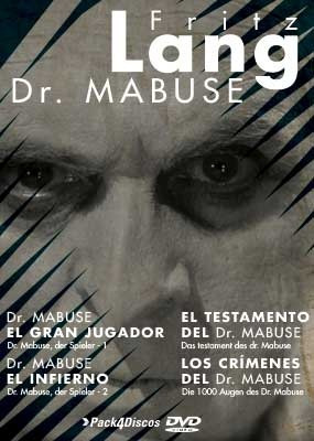 Fritz Lang - Dr. Mabuse (4 Discos) Dvd