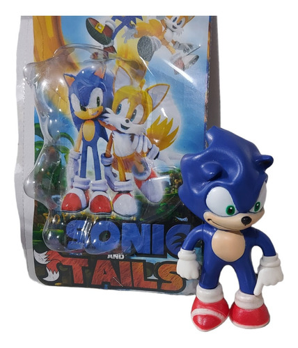 Sonic Boneco Brinquedo Clássico Personagem Veloz Do Game    