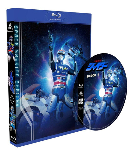 Blu-ray O Policial Do Espaço Shaider - Space Sheriff Shaider
