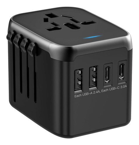 ¡ Jmfone Adaptador Universal De Viaje, Enchufe