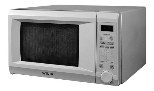 Imagen 2 de 4 de Microondas Winia Dewoo 1.1 Pies Cúbicos Silver Kor-1n0as