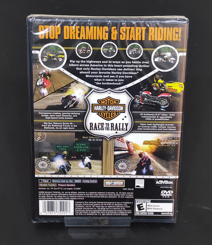 Harley-davidson: Race To The Rally - Ps2 - Lacrado