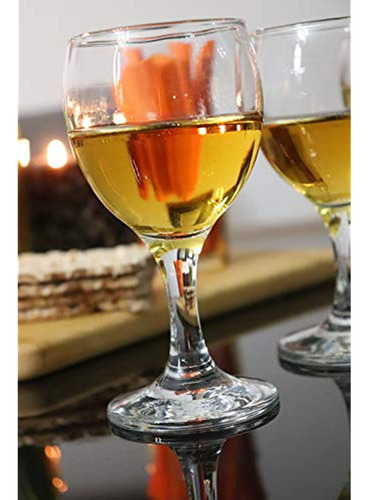 Pasabahce Bistro Mini Vino Y Copas De Champán 6 Piezas 575 O