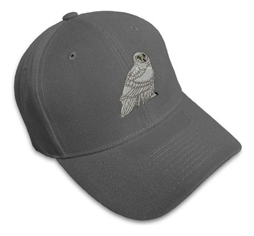 Gorra De Béisbol Con Bordado De Búho Nival, Animales, Pájaro