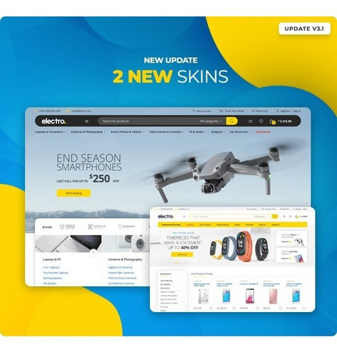 Imagem 3 de 7 de Tema Electro Original Woocommerce 8.0 + Documentação Instal