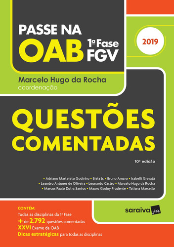 Passe Na Oab - 1 Fase Fgv - Questoes Comentadas