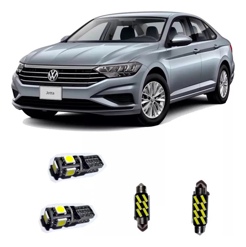 Pack Luces Led Interiores Jetta Mk7 2019, 2020, 2021