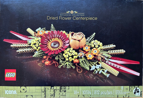 Lego Icons Botanical Collection Centro De Flores Secas 10314
