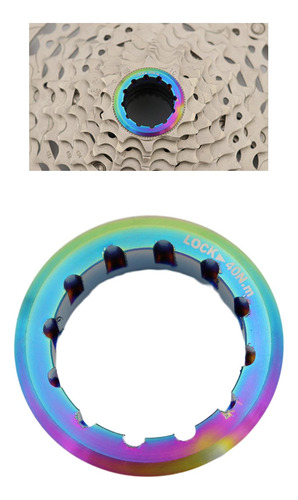 Anillos De Bloqueo De Cassette De Bicicleta Multicolor