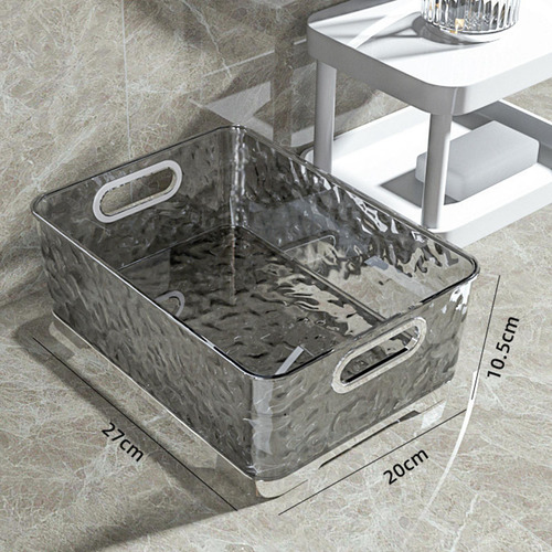 Caja De Almacenamiento De Cosméticos Caja De Gris