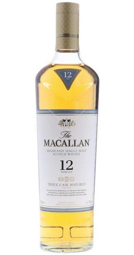Imagen 2 de 6 de Whisky The Macallan 12 Años Triple Cas - mL a $499