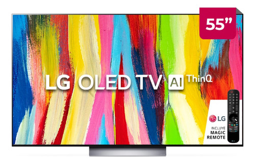 Televisor LG Oled Evo 4k 55  Oled55c2psa Ai Smart Tv