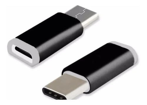 Imagen 1 de 5 de Adaptador De Micro Usb Hembra A Tipo C Macho