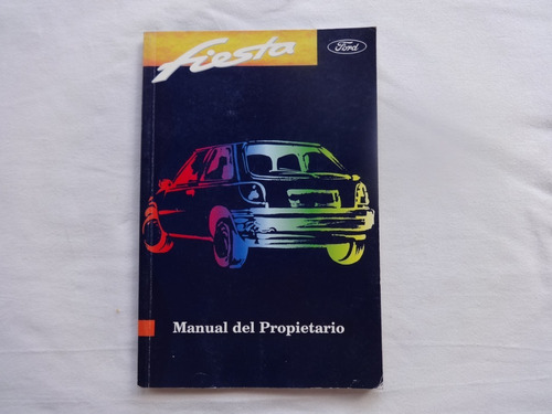 Manual Guantera Ford Fiesta 1996 Instruccion Dueño Catalogo