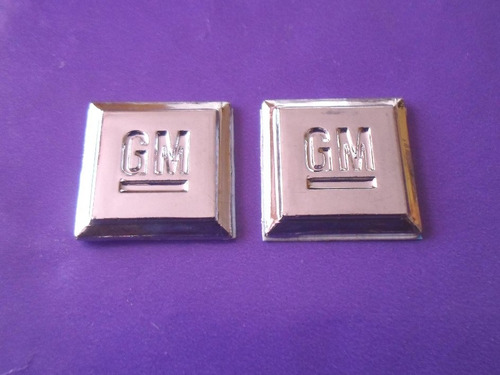 Emblemas Gm Cuadros Camioneta Todos Los Modelos Par 