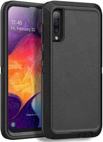 Funda De Uso Rudo 3 En 1 Para Samsung Galaxy A50  / A30s