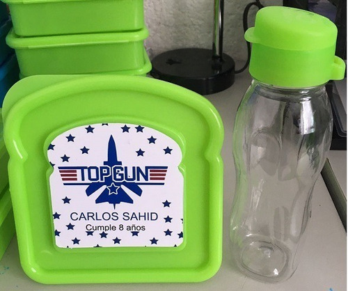 70 Dulceros Personalizados Combo Sandwichera Y Cilindro