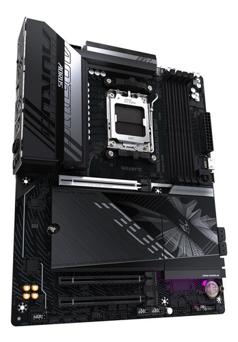 Placa Mãe Gigabyte B850 Aorus Elite Wifi7 Cor Preto