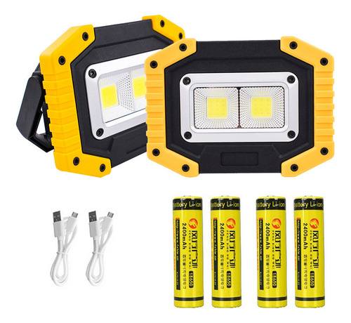 Luz Led Usb Cob Portátil De 30 W, Portátil, Acampada, Trabaj
