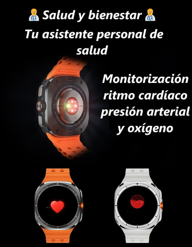Smartwatch Gps + Celular Amoled 3+32gb Android Tiktok Camara U8 Ultra