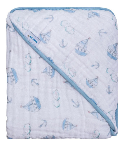 Toalha De Banho Infantil Com Capuz Soft Baby Joy