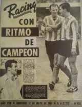 Comprar Revista Racing 922 Racing 2 Huracán 0 Campeonato 1961