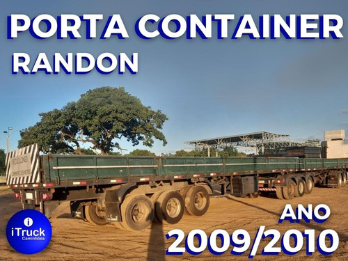 Bitrenzão Randon 2009/2010 Porta Conteiner 26,8 M.