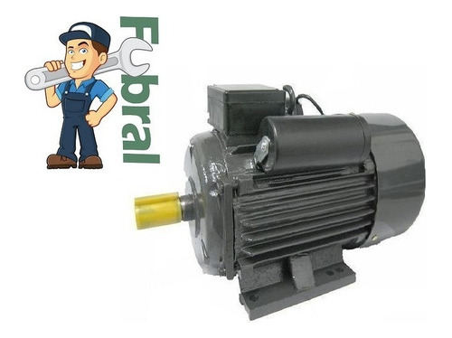 Motor Eléctrico Monofásico 1.5 Hp 1400 Rpm Blindado Fubral