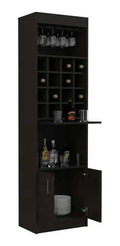 Bar Kava + Rack Extensible - Wengue