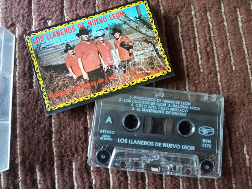 Los Llaneros De Nuevo Leon Casette