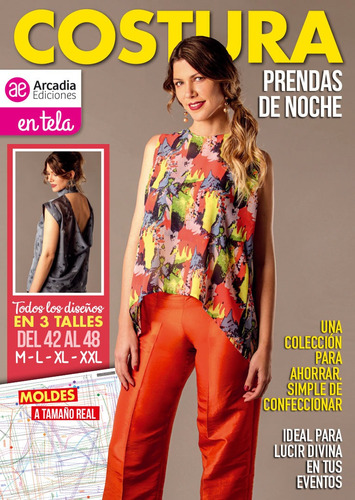 Revista Costura, Prendas De Noche - Arcadia Ediciones
