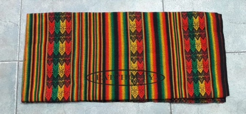Imagen 4 de 4 de Aguayo Awayo Manta Reggae Rasta Jamaiquino Andino Etnico