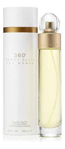 Perfume 360 Clasico De Perry Ellis Dama 100 Ml Original