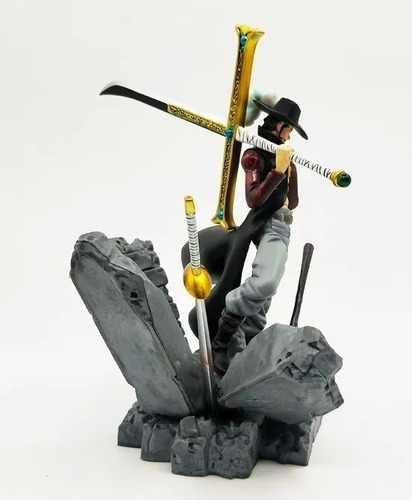 Boneco One Piece Dracule Mihawk Scultures Colosseum 2