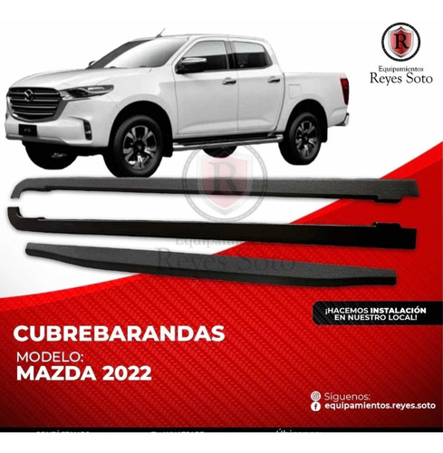 Cubre Barandas Mazda Bt50 New 2021 Al 2022con Envío Gratis