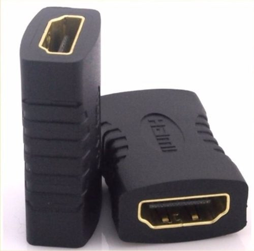 Adaptador Hdmi Femea X Femea Emenda Extensor Conector D Cabo