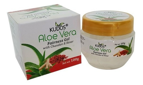 Gel De Aloe Vera Con Azafran Y Sándalo