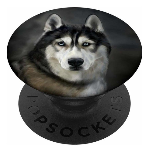 Siberian Husky Dog Popsockets Agarre Soporte Para Telefono