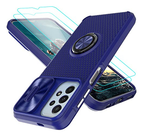Funda Para Galaxy A23 A13 4g/5g M13 5g A04/a04s Azul Uso Rud