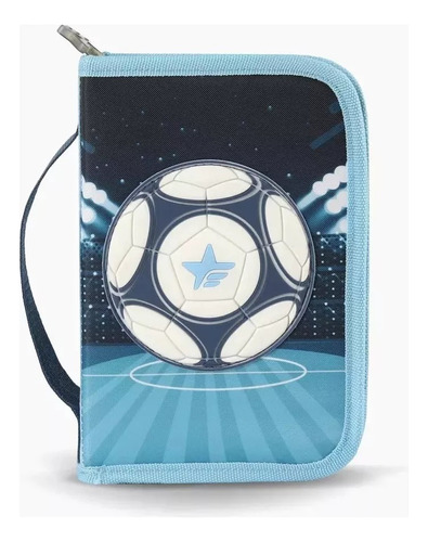 Cartuchera Footy Futbol Mundial Pelota Desplegable Funny