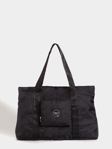 Cartera Plegable Para Viaje Minimax Juanita Jo Mujer Grande Negro Lisa