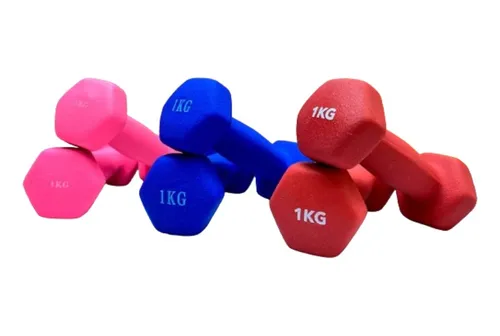 Mancuernas Cromadas Engomadas Pro 2 kg (Par) – Compra Deporte Online a  Precios Rebajados – Ultimate Fitness