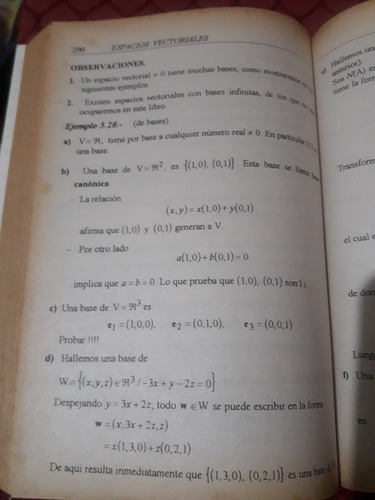 Libro De Espacios Vectoriales Euclideos Chavez Vega (Usado)