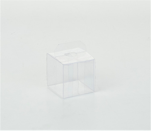 Caja Cubo Pvc Cristal 6x6x6 Cm X200u Souvenir Acetato - 102c