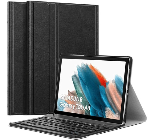 Funda Con Ñ Teclado Inalambrico Para Galaxy Tab A8 10.5 X200