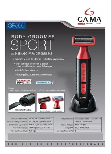 body groomer gama