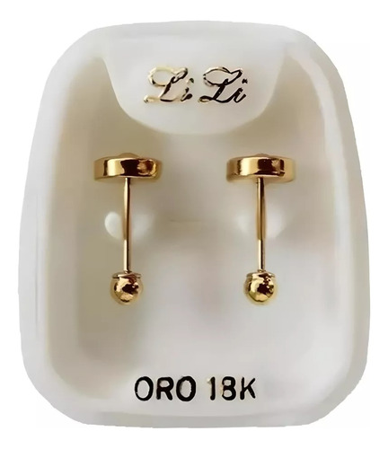 Abridor De Oro 18k Bolita N°2