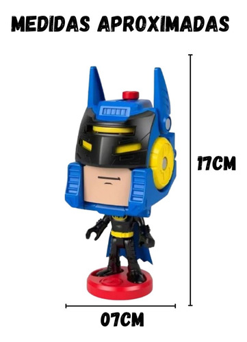 Boneco Imaginext Dc Super Friends Head Shifters - Mattel