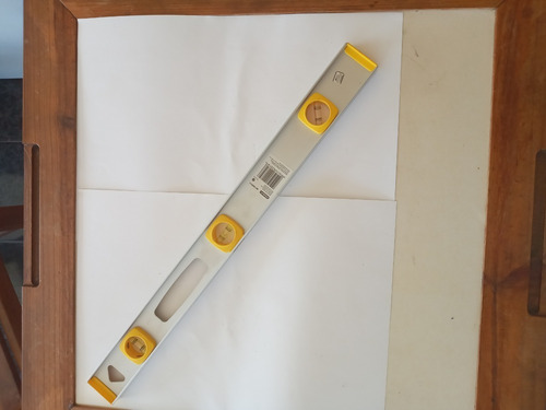 Imagen 6 de 7 de Nivel De Aluminio 3 Aguas Marca Stanley 24 (60cm) 42-074