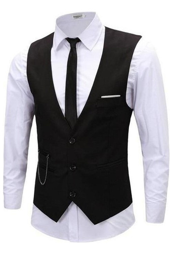 Chaleco De Vestir Formal De Negocios For Hombre, Traje De E